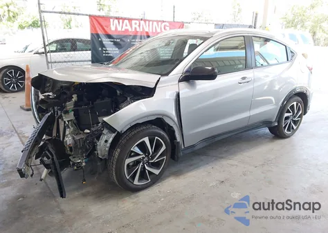 2019 Honda Hr-V Sport from USA, damaged, VIN 3CZRU5H1XKG707850